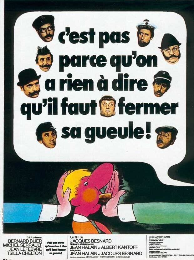 C&rsquo;est pas parce qu&rsquo;on n&rsquo;a rien a dire qu&rsquo;il faut fermer sa gueule