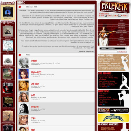 1er Edito – mars 2004