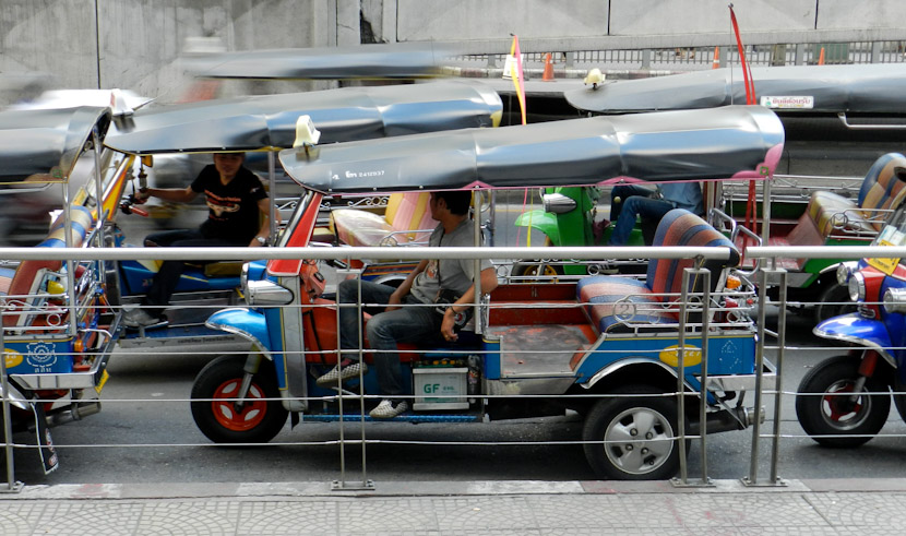 Tuks tuks à Bangkok