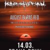 Live-report: Heaven Shall Burn/August Burns Red/Whitechapel/In Hearts Wake
