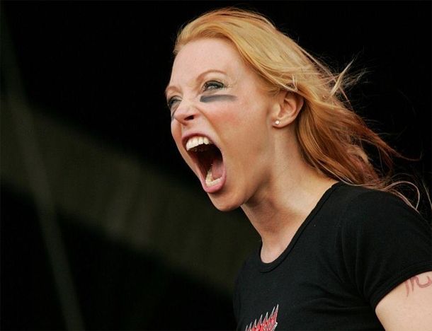 Angela Gossow of Arch Enemy